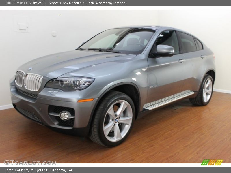 Front 3/4 View of 2009 X6 xDrive50i