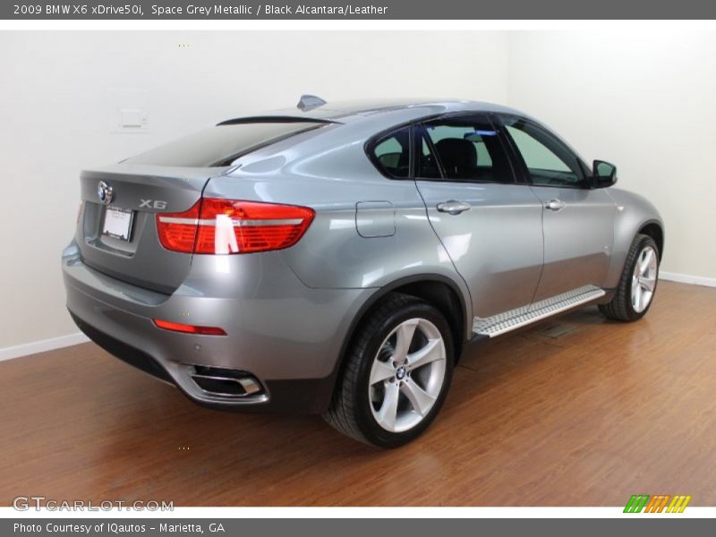 Space Grey Metallic / Black Alcantara/Leather 2009 BMW X6 xDrive50i