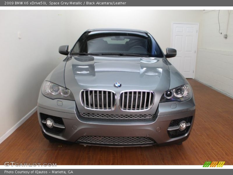 Space Grey Metallic / Black Alcantara/Leather 2009 BMW X6 xDrive50i