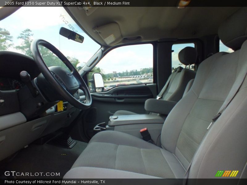 Black / Medium Flint 2005 Ford F350 Super Duty XLT SuperCab 4x4