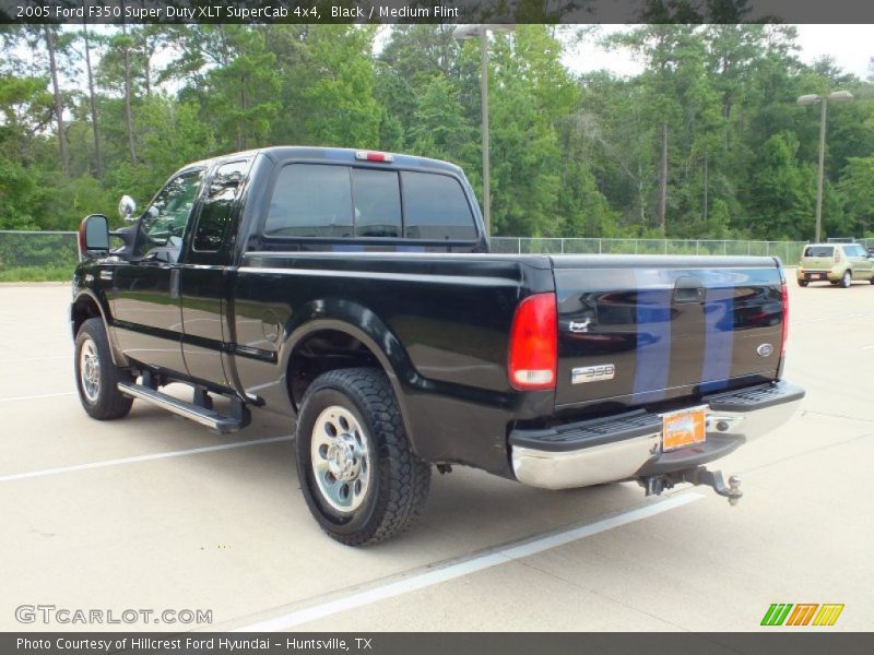 Black / Medium Flint 2005 Ford F350 Super Duty XLT SuperCab 4x4