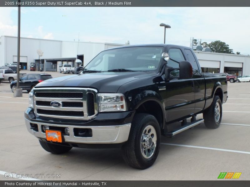 Black / Medium Flint 2005 Ford F350 Super Duty XLT SuperCab 4x4