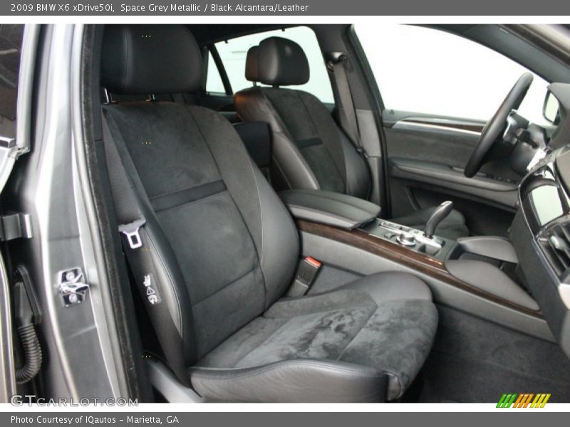 Front Seat of 2009 X6 xDrive50i