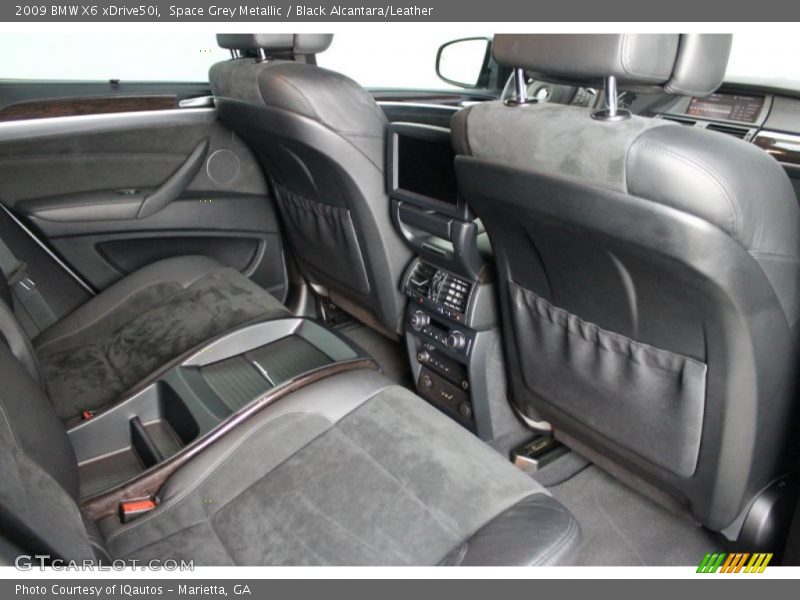 Rear Seat of 2009 X6 xDrive50i