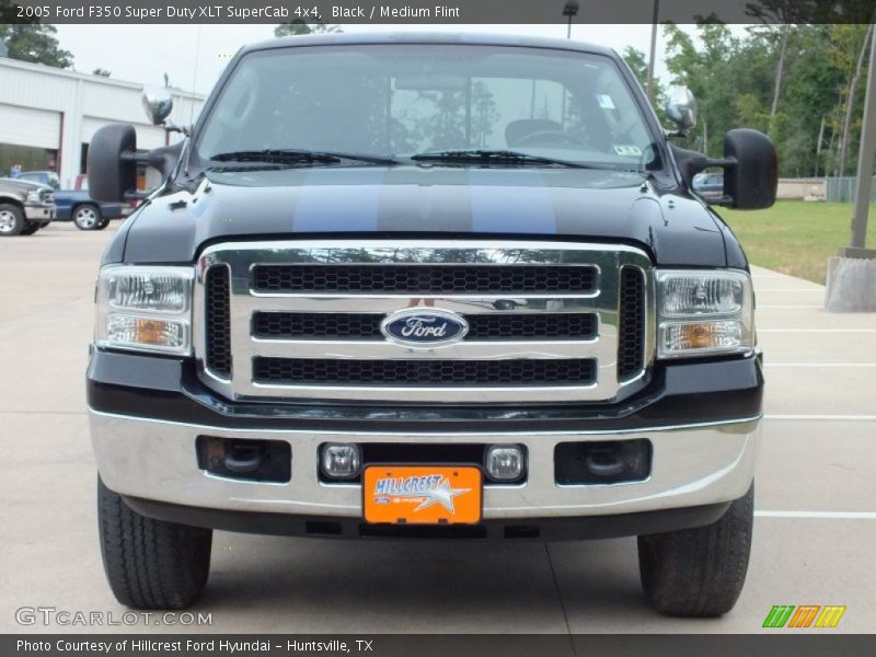 Black / Medium Flint 2005 Ford F350 Super Duty XLT SuperCab 4x4