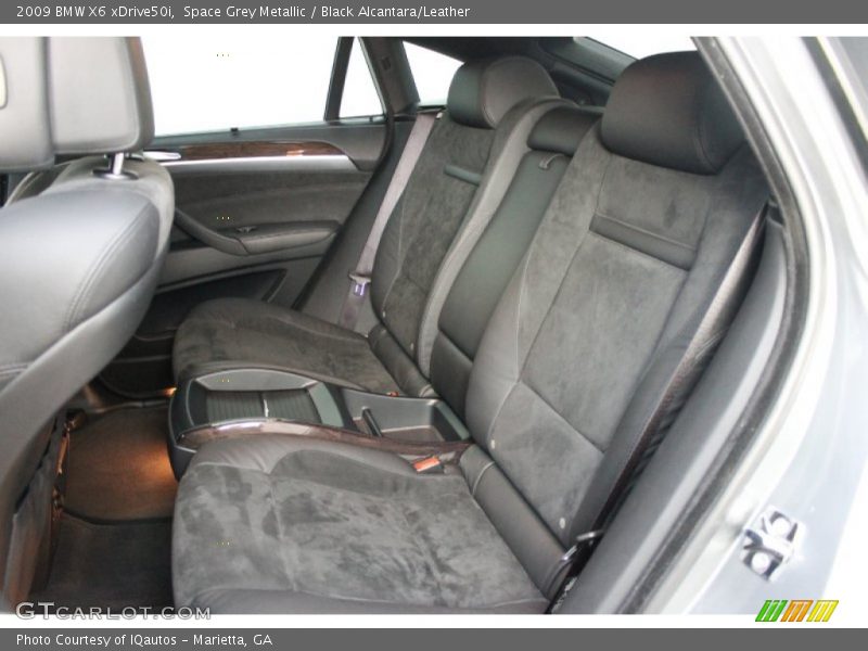 Rear Seat of 2009 X6 xDrive50i