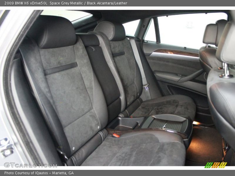 Rear Seat of 2009 X6 xDrive50i