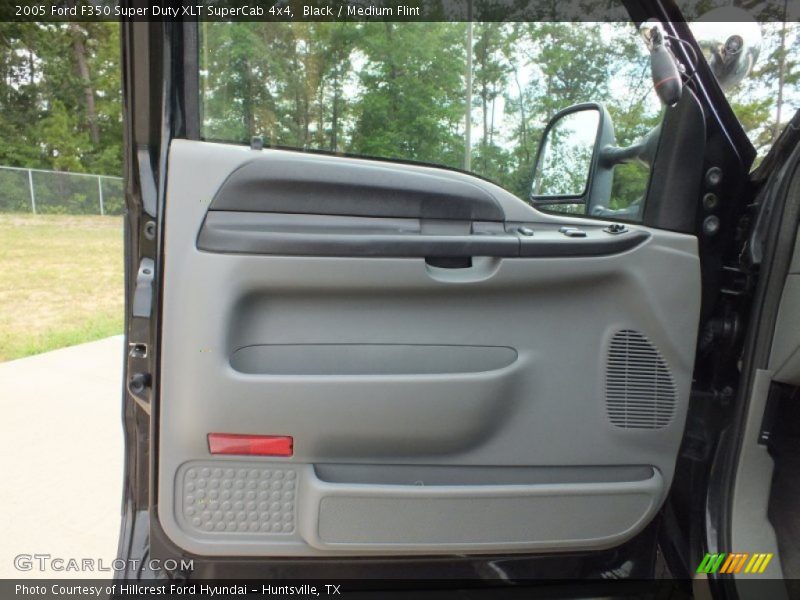 Black / Medium Flint 2005 Ford F350 Super Duty XLT SuperCab 4x4