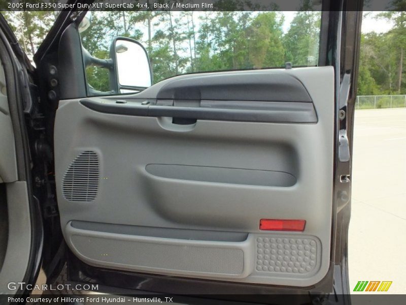 Black / Medium Flint 2005 Ford F350 Super Duty XLT SuperCab 4x4