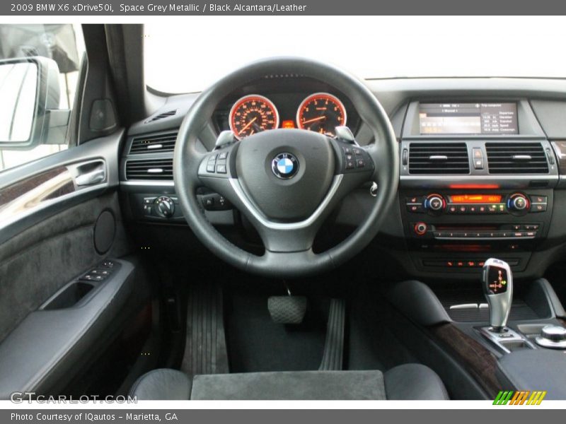 Dashboard of 2009 X6 xDrive50i
