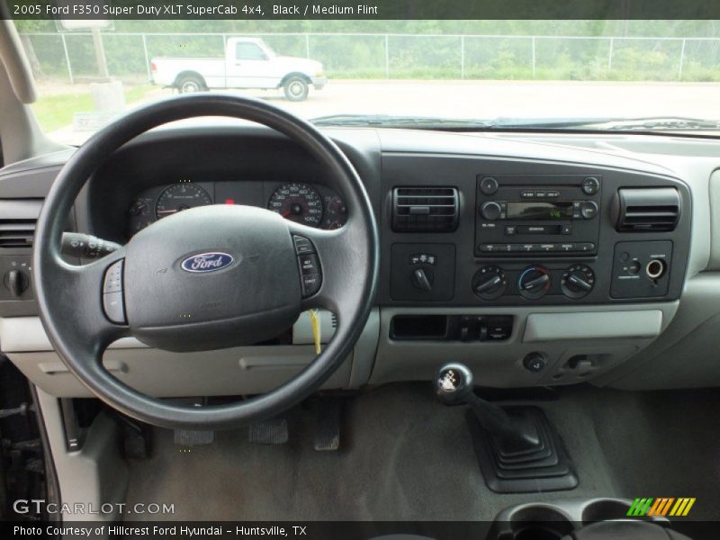 Black / Medium Flint 2005 Ford F350 Super Duty XLT SuperCab 4x4