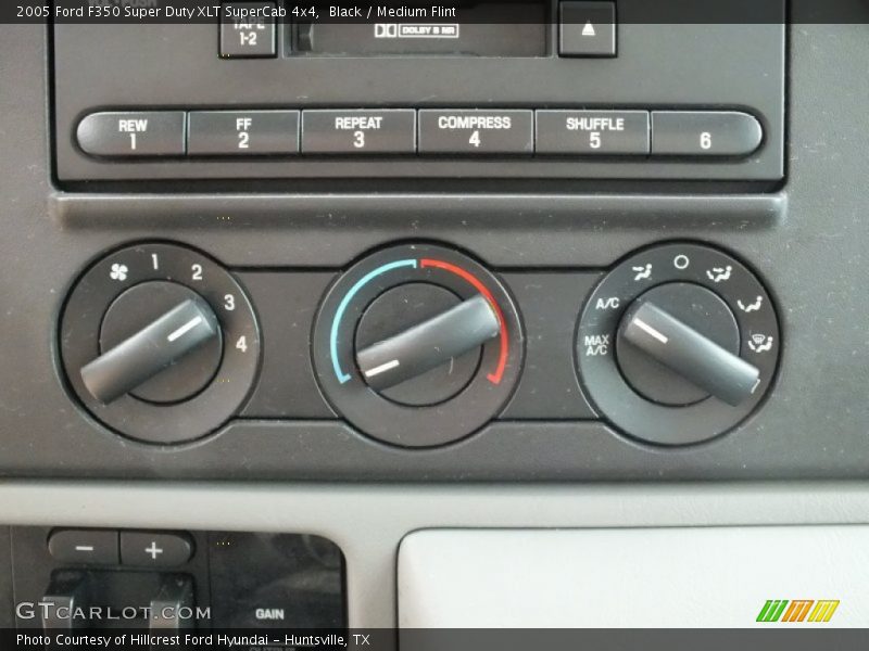 Black / Medium Flint 2005 Ford F350 Super Duty XLT SuperCab 4x4