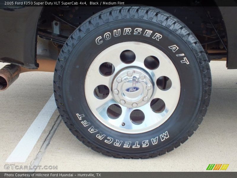 Black / Medium Flint 2005 Ford F350 Super Duty XLT SuperCab 4x4