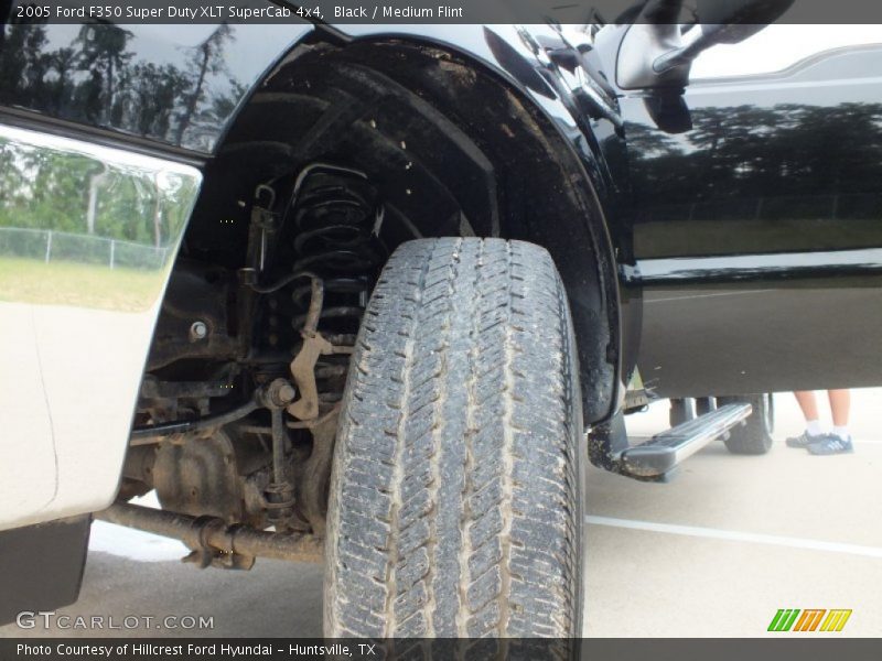 Black / Medium Flint 2005 Ford F350 Super Duty XLT SuperCab 4x4