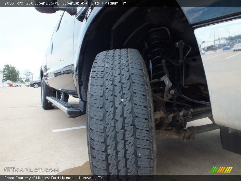Black / Medium Flint 2005 Ford F350 Super Duty XLT SuperCab 4x4