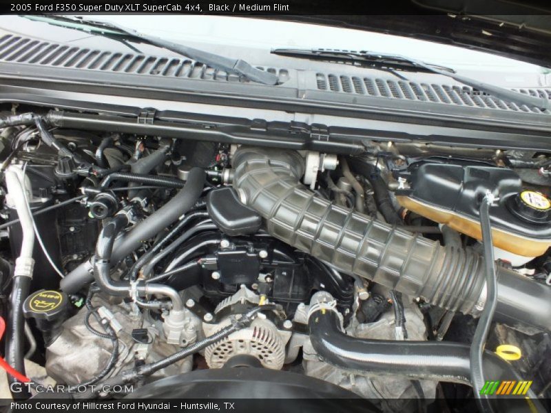 Black / Medium Flint 2005 Ford F350 Super Duty XLT SuperCab 4x4