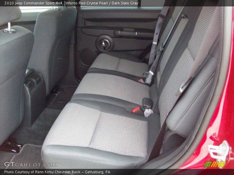 Inferno Red Crystal Pearl / Dark Slate Gray 2010 Jeep Commander Sport 4x4