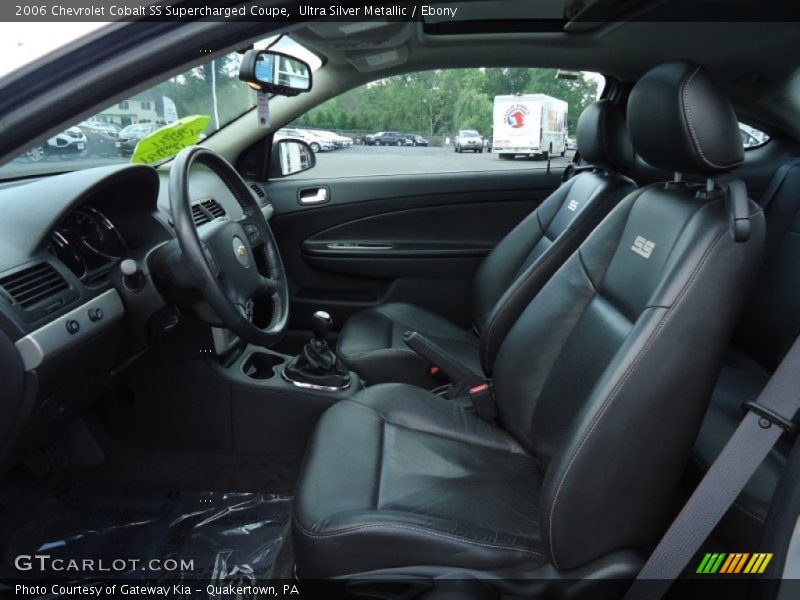 Front Seat of 2006 Cobalt SS Supercharged Coupe
