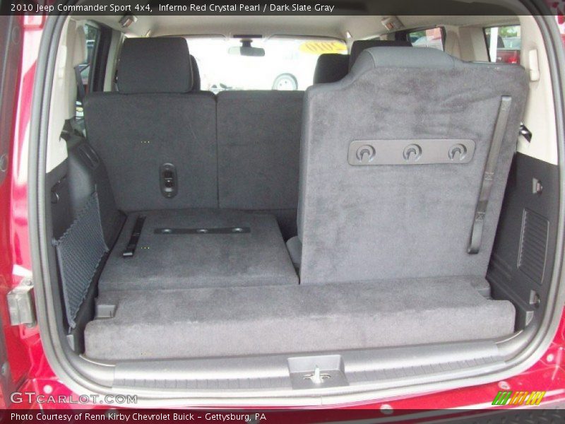 Inferno Red Crystal Pearl / Dark Slate Gray 2010 Jeep Commander Sport 4x4