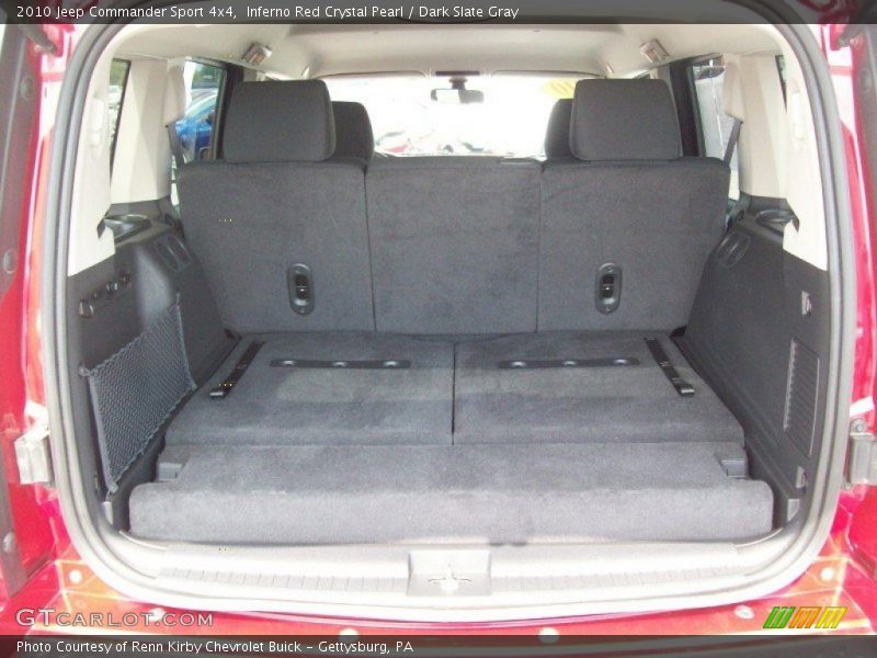 Inferno Red Crystal Pearl / Dark Slate Gray 2010 Jeep Commander Sport 4x4