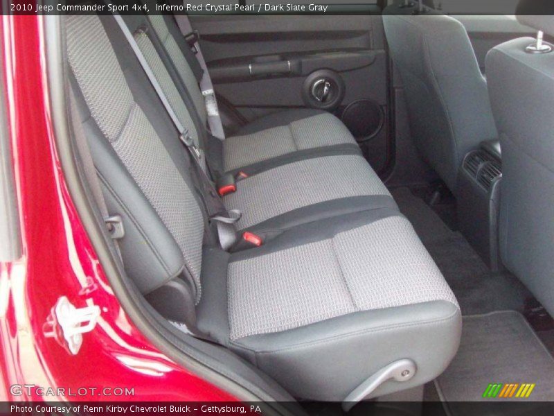 Inferno Red Crystal Pearl / Dark Slate Gray 2010 Jeep Commander Sport 4x4
