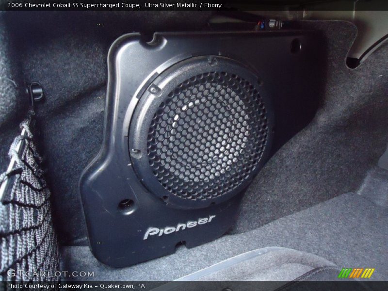 Audio System of 2006 Cobalt SS Supercharged Coupe