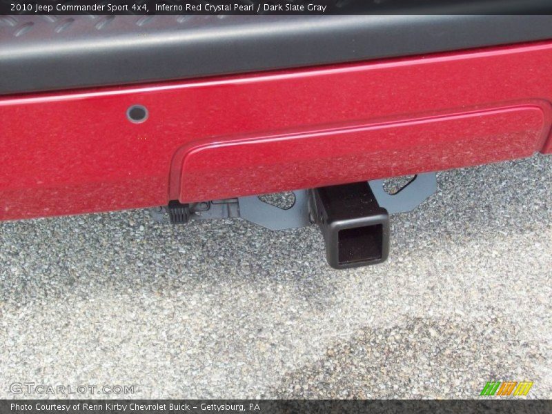 Inferno Red Crystal Pearl / Dark Slate Gray 2010 Jeep Commander Sport 4x4