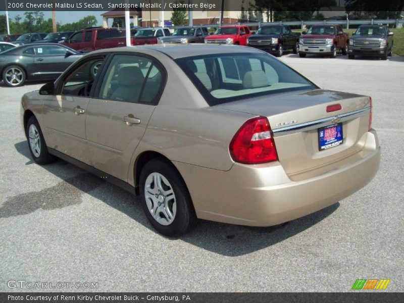 Sandstone Metallic / Cashmere Beige 2006 Chevrolet Malibu LS Sedan