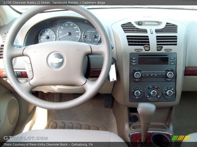 Sandstone Metallic / Cashmere Beige 2006 Chevrolet Malibu LS Sedan