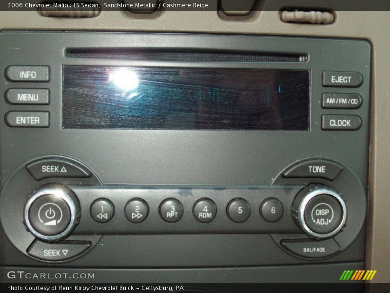 Sandstone Metallic / Cashmere Beige 2006 Chevrolet Malibu LS Sedan