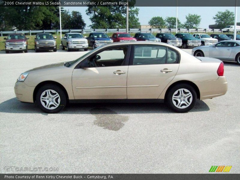 Sandstone Metallic / Cashmere Beige 2006 Chevrolet Malibu LS Sedan