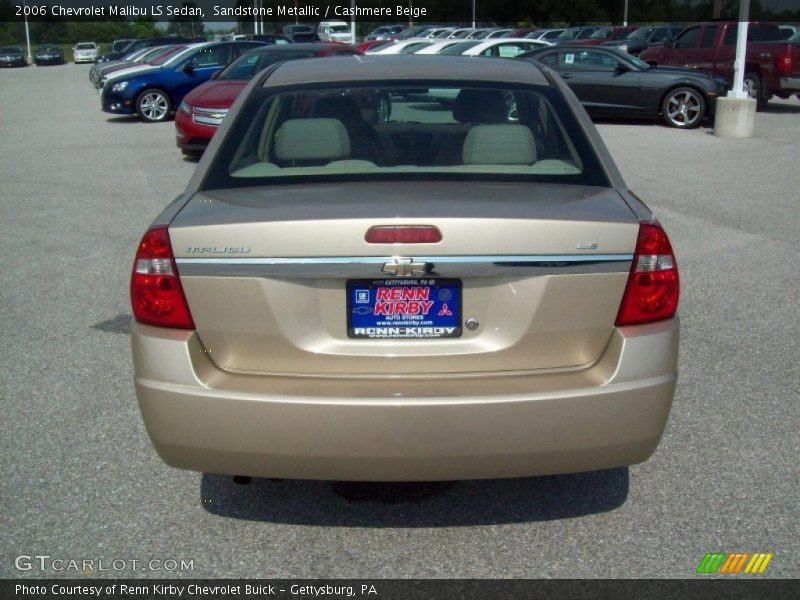 Sandstone Metallic / Cashmere Beige 2006 Chevrolet Malibu LS Sedan