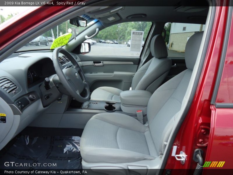Front Seat of 2009 Borrego LX V6 4x4