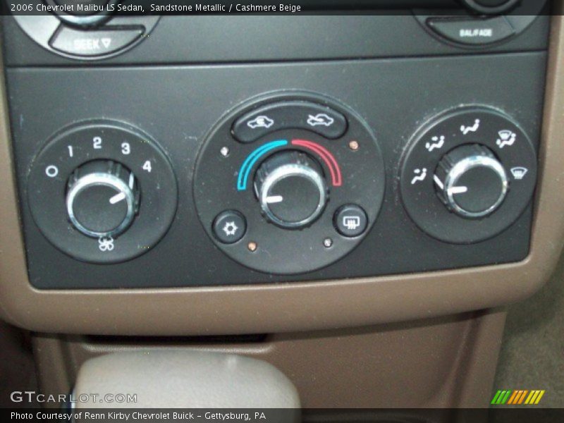 Sandstone Metallic / Cashmere Beige 2006 Chevrolet Malibu LS Sedan