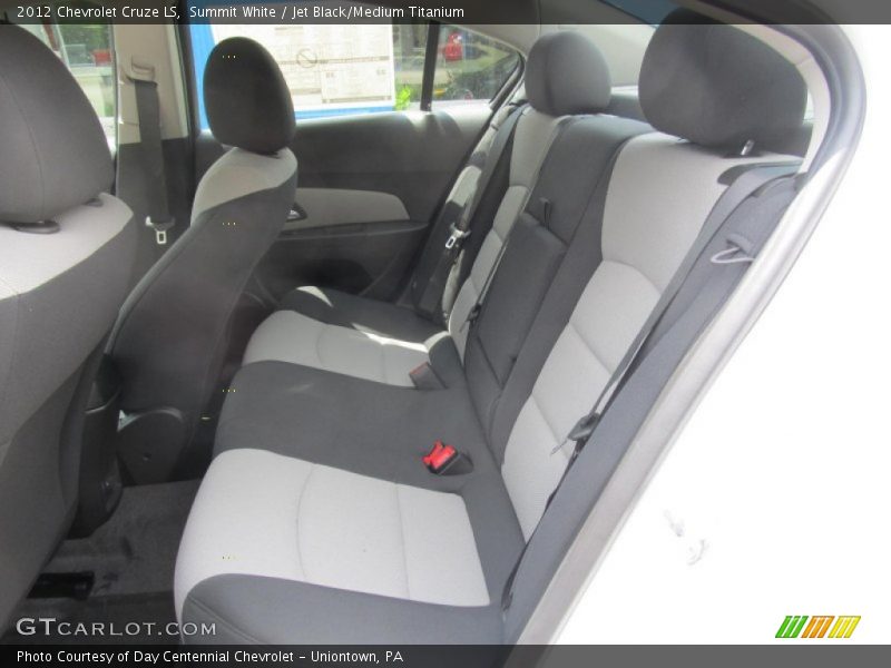 Summit White / Jet Black/Medium Titanium 2012 Chevrolet Cruze LS