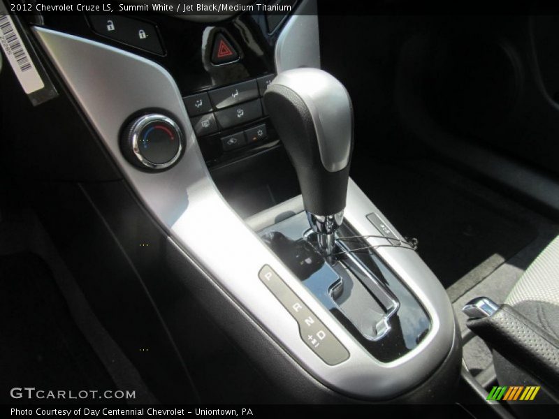 Summit White / Jet Black/Medium Titanium 2012 Chevrolet Cruze LS