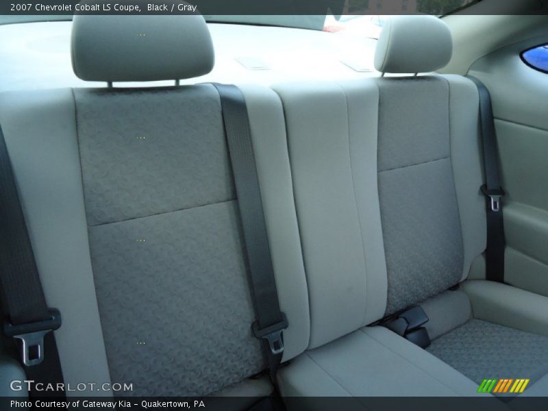 Black / Gray 2007 Chevrolet Cobalt LS Coupe
