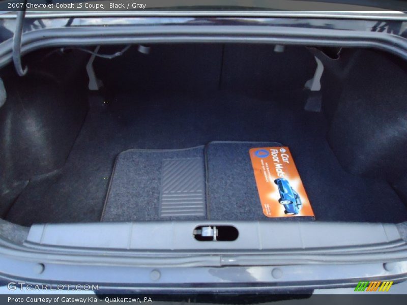 Black / Gray 2007 Chevrolet Cobalt LS Coupe