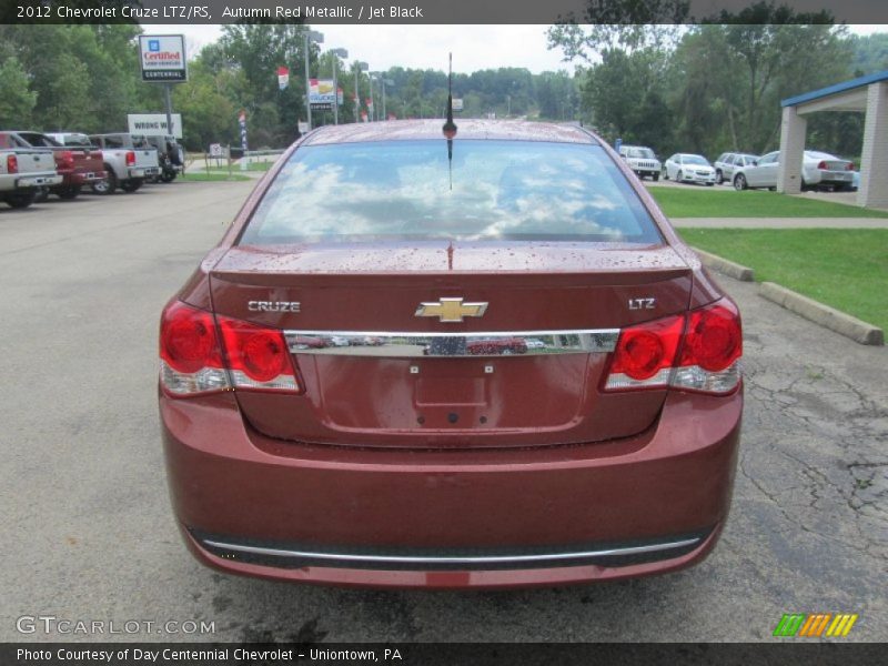 Autumn Red Metallic / Jet Black 2012 Chevrolet Cruze LTZ/RS