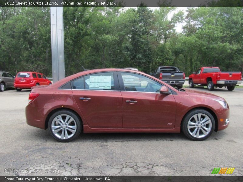 Autumn Red Metallic / Jet Black 2012 Chevrolet Cruze LTZ/RS