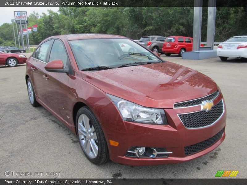 Autumn Red Metallic / Jet Black 2012 Chevrolet Cruze LTZ/RS