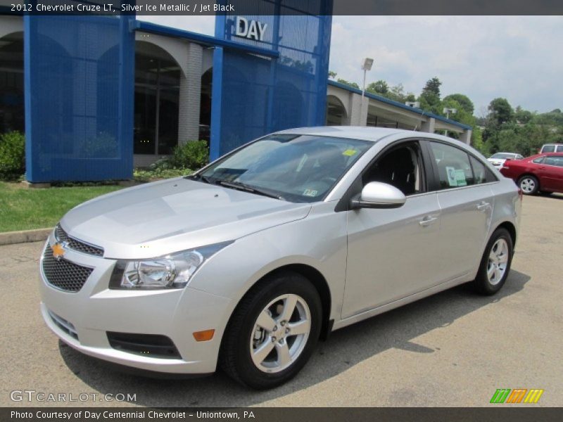 Silver Ice Metallic / Jet Black 2012 Chevrolet Cruze LT