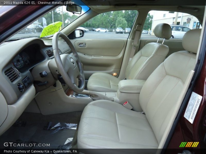  2001 626 ES Beige Interior
