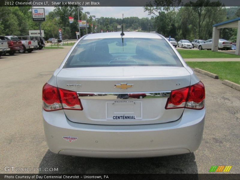 Silver Ice Metallic / Jet Black 2012 Chevrolet Cruze LT