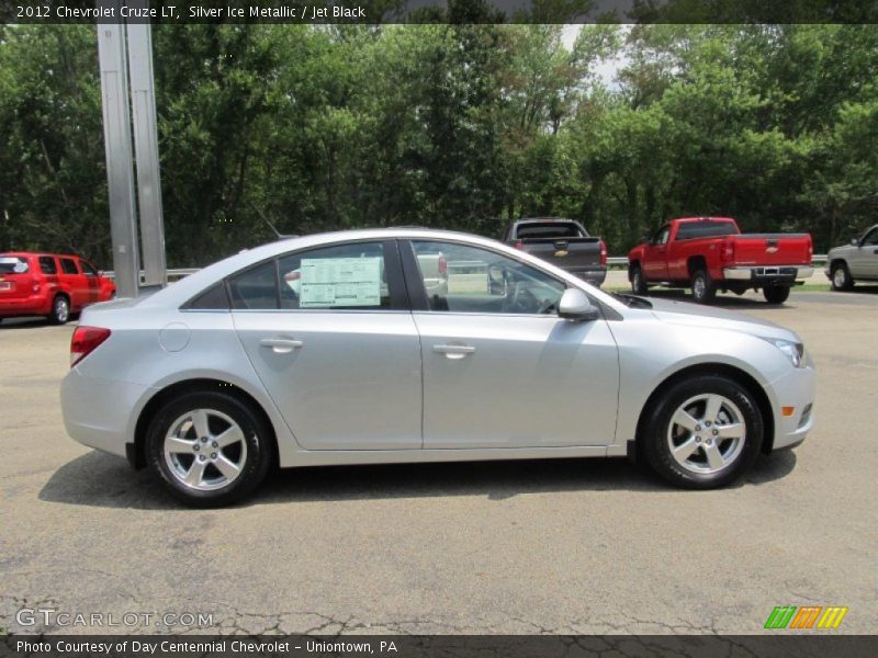 Silver Ice Metallic / Jet Black 2012 Chevrolet Cruze LT