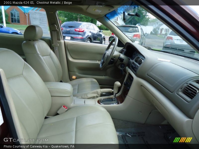  2001 626 ES Beige Interior