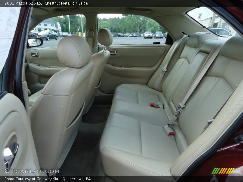 Rear Seat of 2001 626 ES