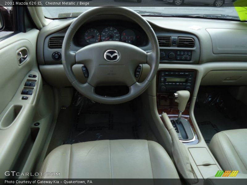 Dashboard of 2001 626 ES