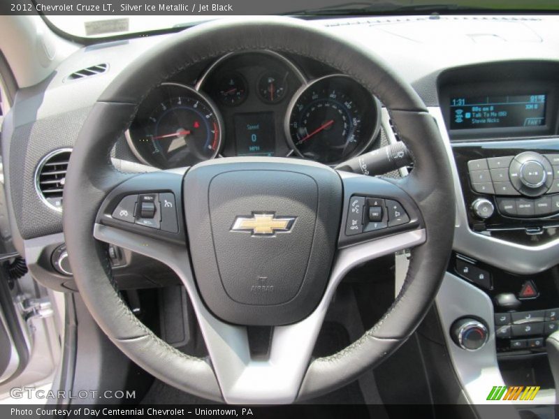 Silver Ice Metallic / Jet Black 2012 Chevrolet Cruze LT
