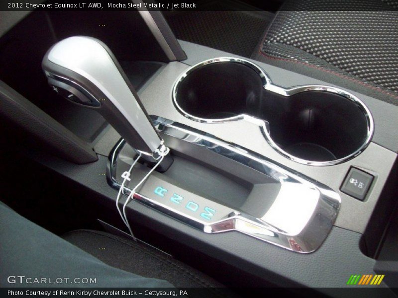 Mocha Steel Metallic / Jet Black 2012 Chevrolet Equinox LT AWD